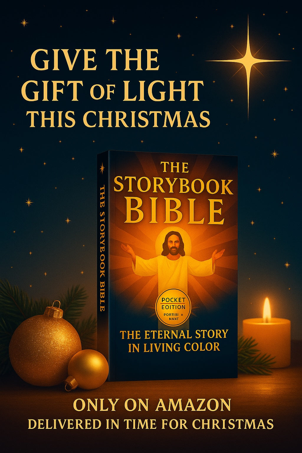 The Storybook Bible – MINI Edition: The Eternal Story in Living Color (Pocket Edition): Portable Faith • Full-Color Bible Stories in a Compact Pocket Format