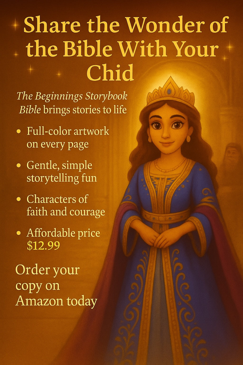 The Beginnings Storybook Bible: Gentle retellings of Old & New Testament stories for kids