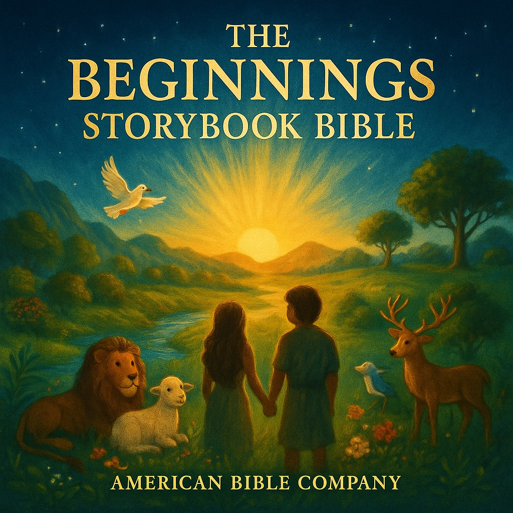 The Beginnings Storybook Bible: Gentle retellings of Old & New Testament stories for kids