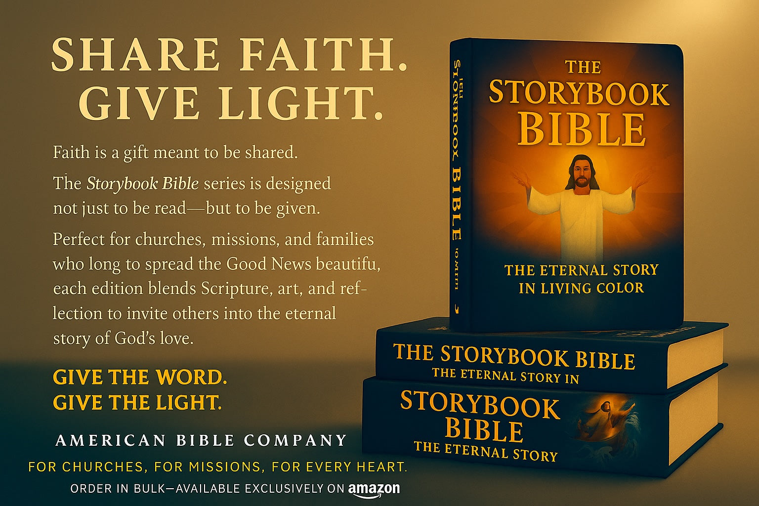 The Storybook Bible – The Eternal Story in Living Color: A Complete Adult Devotional Illustrated Experience