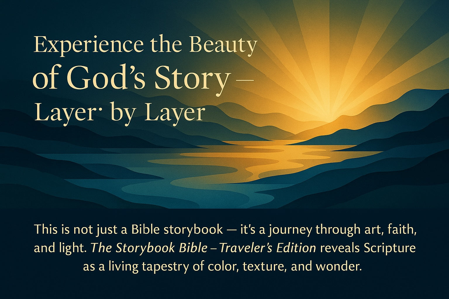 The Storybook Bible – The Eternal Story in Living Color: A Complete Adult Devotional Illustrated Experience