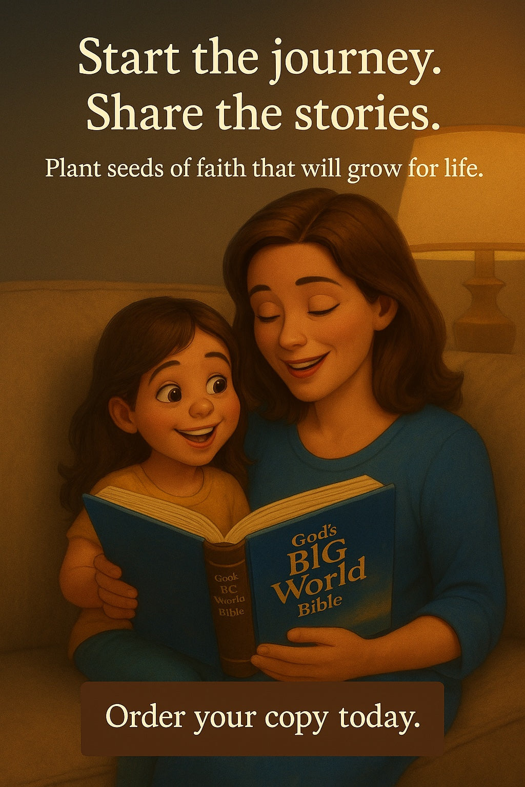 God’s Big World Bible: Bible Stories for Kids with Beautiful Illustrations and Big Faith Lessons: From Creation to the Cross—True Stories of Courage, ... and God’s Faithfulness American Bible Company
