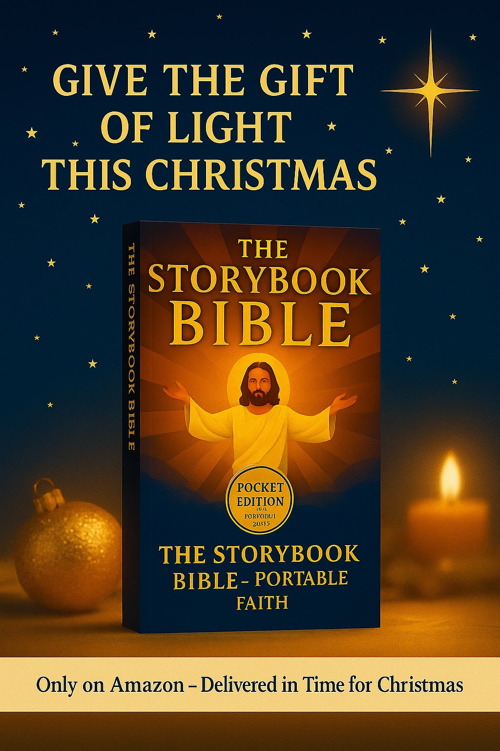 The Storybook Bible – MINI Edition: The Eternal Story in Living Color (Pocket Edition): Portable Faith • Full-Color Bible Stories in a Compact Pocket Format
