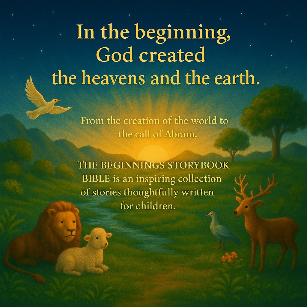 The Beginnings Storybook Bible: Gentle retellings of Old & New Testament stories for kids